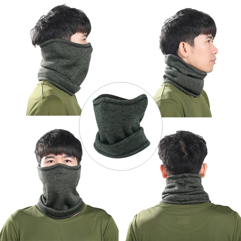 

high quality Multi-function Winter warm scarf headband Windbreak Pattern Face Mask Motorcycle Bicycle Football Outdoor Sport ZK