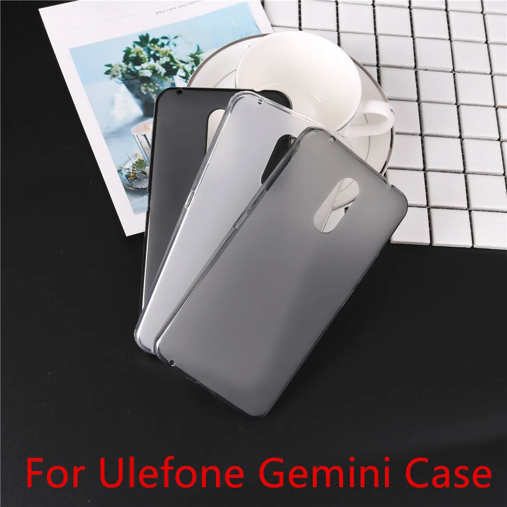 Мягкий Противоскользящий силиконовый чехол для Ulefone Gemini 5 дюйма | Мобильные