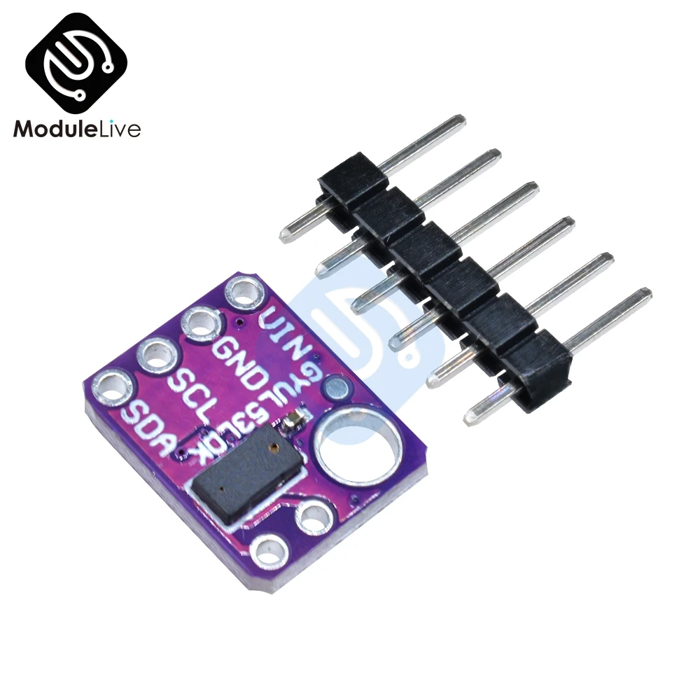 

GY-530 VL53L0X Laser Ranging Sensor Time-of-Flight (ToF) Distance Measurement Module 2.8 - 5V IIC Communication For Arduino