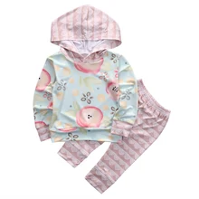 2pcs!!Newborn Kids Infant Baby Girls Autumn Spring Clothes Floral Long Sleeve Hoodies Tops+Flower Pants Leggings Outfits Set