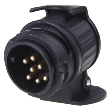 

13 To 7 Pin Adapter Trailer 12V Towbar Caravan Truck Electrical Converter