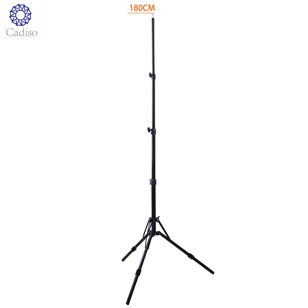 

Cadiso 2M Ring Lamp Tripod Light Stand With 1/4 Screw Head For Softbox Photo Video Reflector Lighting Flashgun Lamps RL-18 RL-12