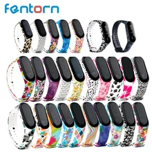 Спортивный ремешок для Xiao mi Band 3, силиконовые аксессуары, браслет для Xiaomi mi band 3, 4, браслет для mi band 3, ремешок Xiaomi mi Band 4