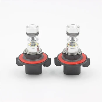

2Pcs 100W H13 9008 Hi/Lo led Light 20 SMD Sharp Chip High Power Headlight Xenon Fog DRL Light Source Lamp Bulbs DC12V-24V 850LM