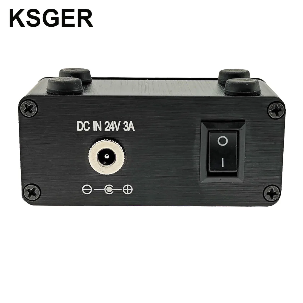 Паяльная станция KSGER T12 Mini STM32 V2.1S DIY OLED контроллер FX9501 ручка алюминиевый сплав