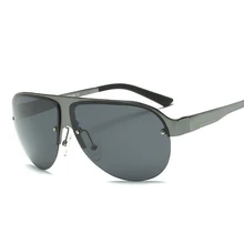 LUFF 2017 New Aluminum Magnesium Frame HD Polarized Lens Retro Men’s Sunglasses Driving Safety Anti-UV400 SN8600