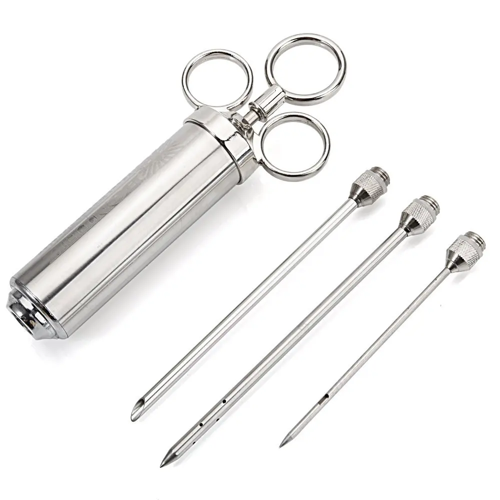 2 Ounce Marinade Injector Stainless Steel 304 FDA Level ...