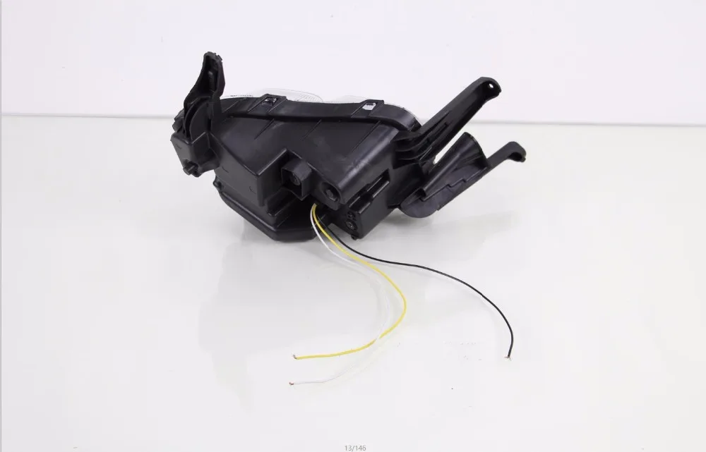 EOsuns led drl Дневной ходовой светильник для KIA K5 2013- с желтым поворотником и беспроводным управлением+ 4 шт. led