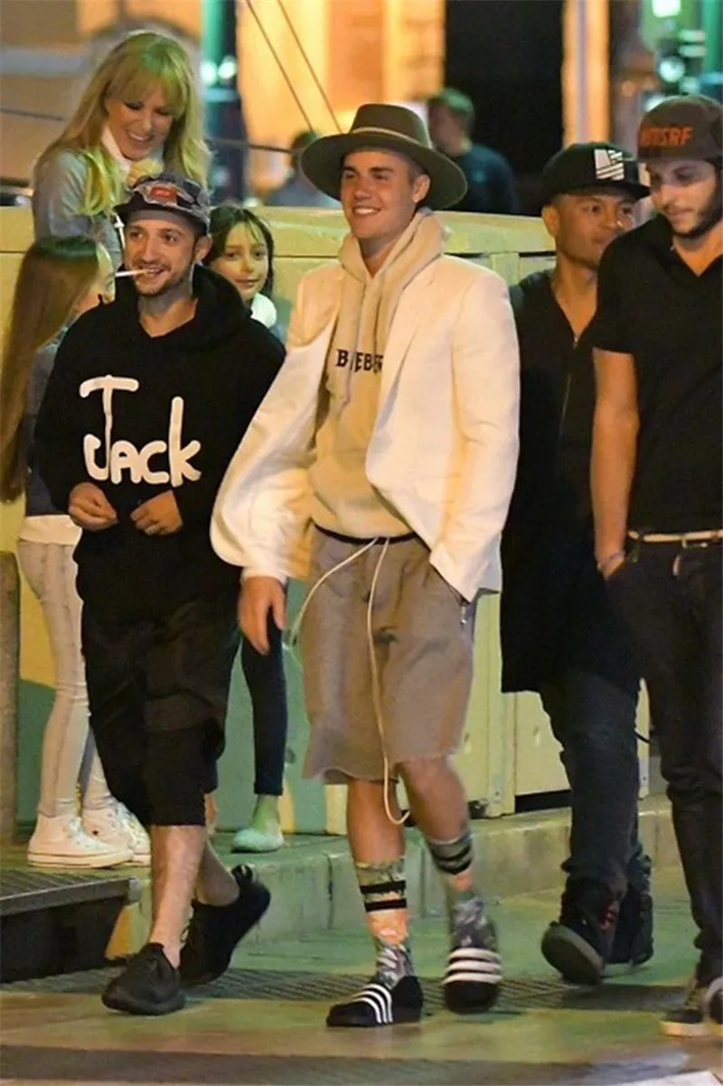 COULHUNT 2017 Mens Justin Bieber Hoodies Male Cotton Long Sleeve Trasher Fleece Sweatshirts Hip Hop BieBer Leeter Printed hoody