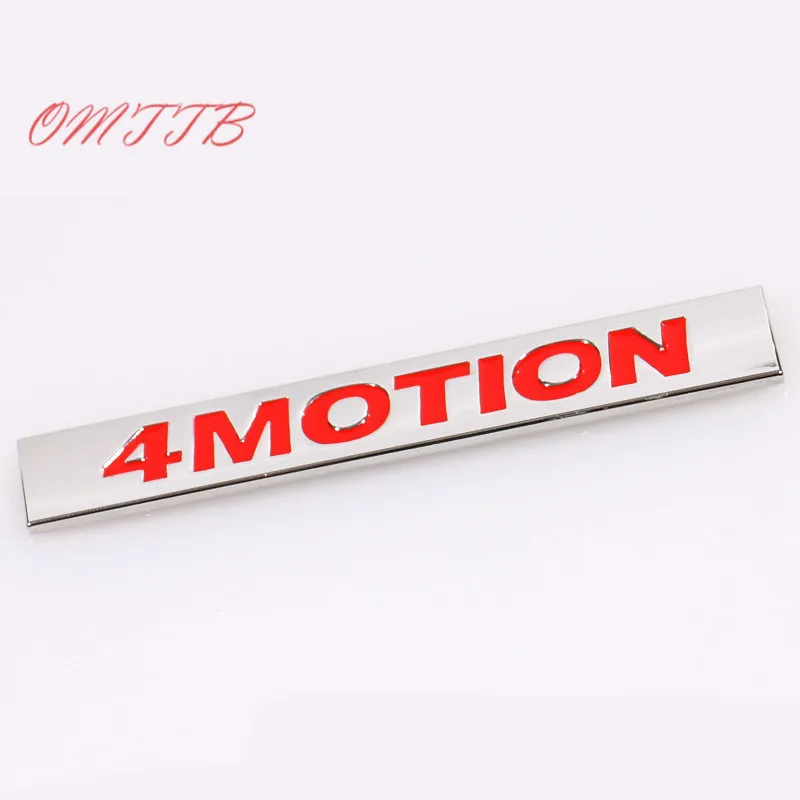 4MOTION Emblem Badge Auto Side Decal Car Sticker For Volkswagen vw Golf 3 4 5 6 7 Polo Tiguan Jetta Passat CC car Styling