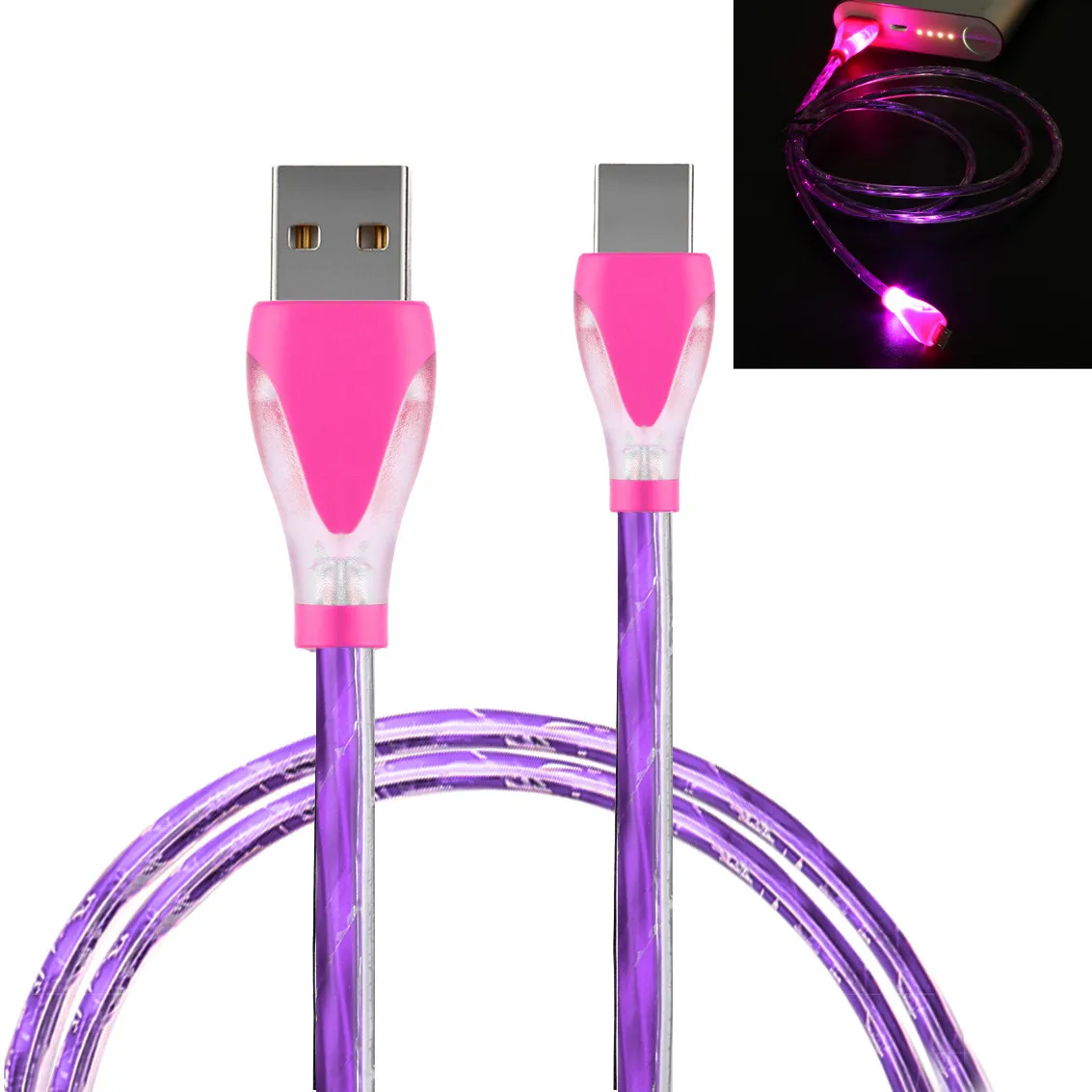 Usb кабель мини-usb кабель foreo luna mini 2 для samsung galaxy s7 Edge Android 1 шт. светодиодный кабель Micro USB для зарядки