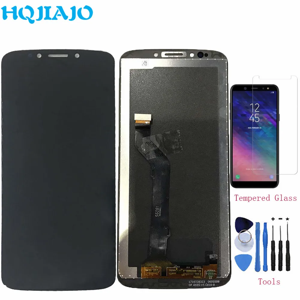 

100% Test LCD Screen For Motorola Moto E5 Plus XT1924 LCD Display Screen Digitizer With Touch Panel For Moto E5 Plus Assembly