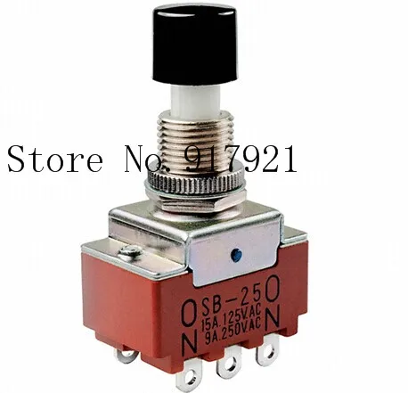 

[ZOB] SB-25 imported from Japan nkk day open S-265 button switch SB221NO low volume metal type SB221NC --10pcs/lot