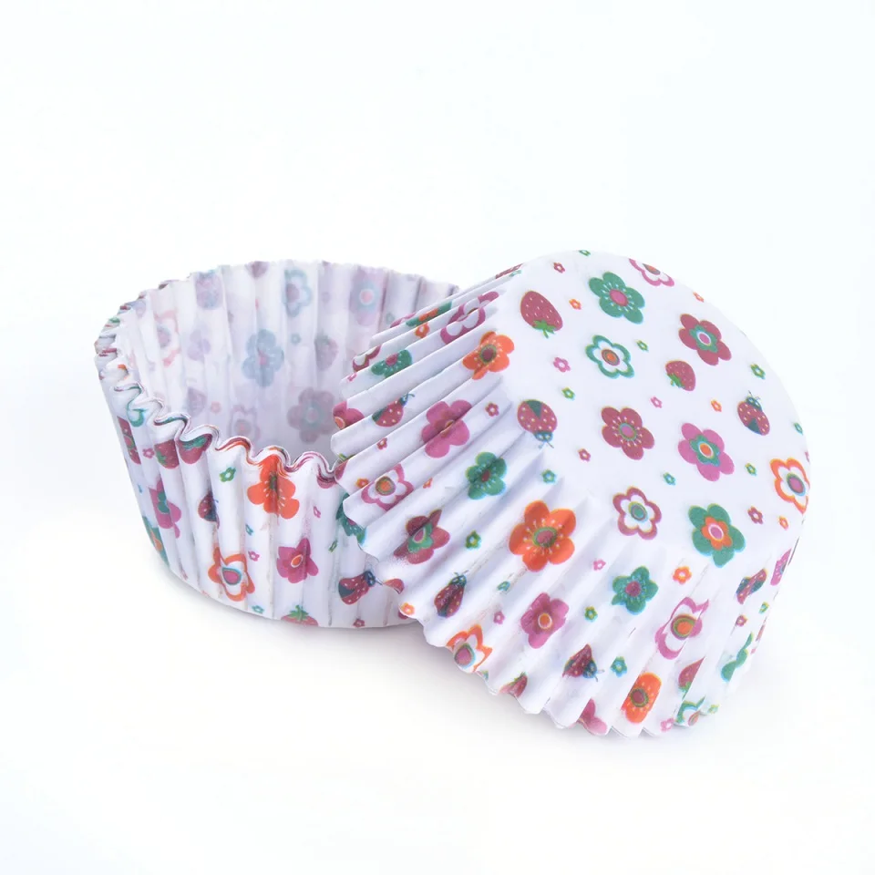 Mini flower Акция 1000 шт. бумажные формы для выпечки для свадебной вечеринки DIY украшения торта мини-чашки для кексов - Цвет: Mini flower