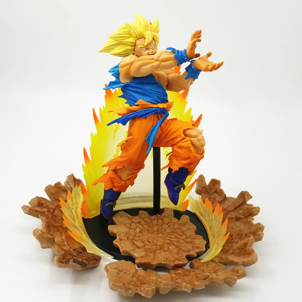 Dragon Ball Figurine Kamehameha Scene Goku Figuarts Dragon Ball Z PVC