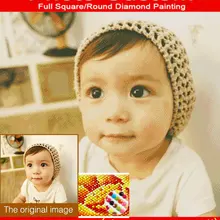 MHD фото на заказ Алмазная вышивка DIY Алмазная картина на заказ фото Полный Круглый и квадратный мозаика подарок