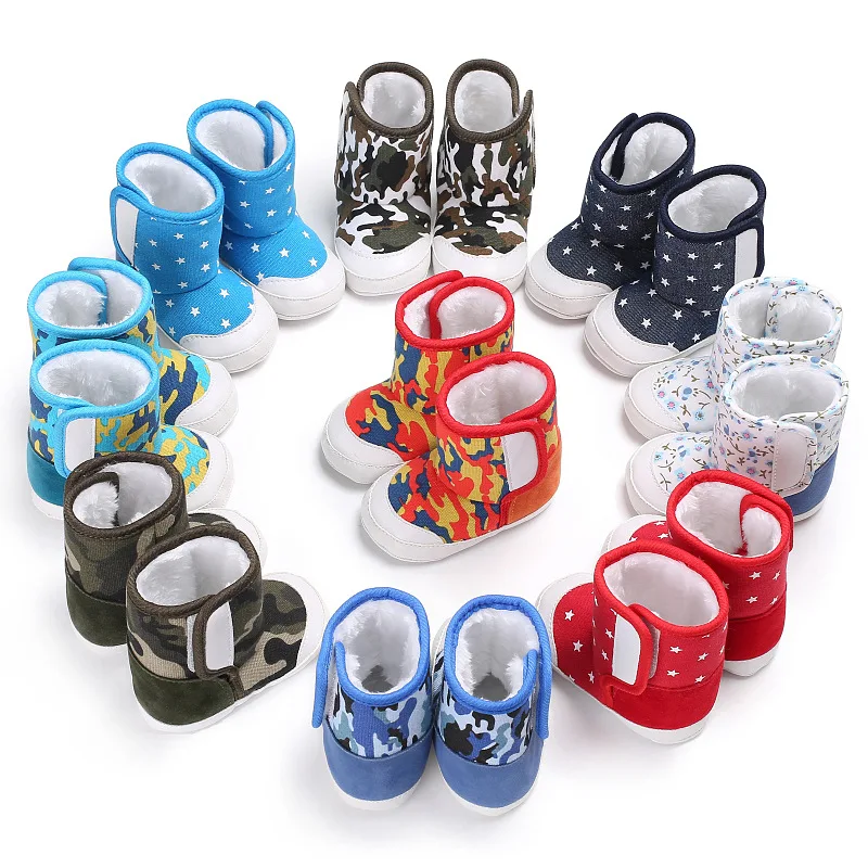 Cool Camouflage Style baby boots shoes 0-18M Winter Warm First Walkers Baby Snow Boots Infant Baby Shoes For Boys Girls Cool Camouflage Style baby boots shoes 0-18M Winter Warm First Walkers Baby Snow Boots Infant Baby Shoes For Boys Girls