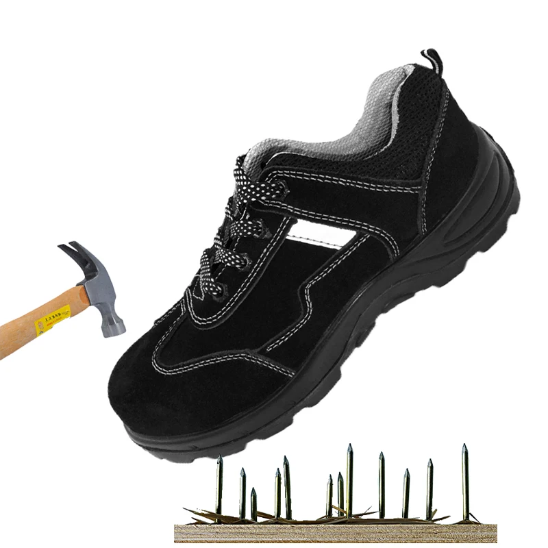Рабочая обувь для мужчин спортивная безопасность для мужчин защитная обувь стальная подошва изоляция прокол