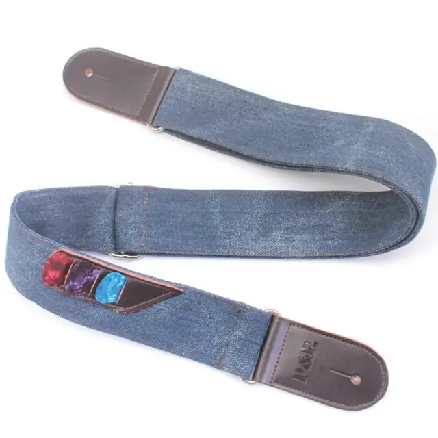 2019 New Vintage Denim Electric Guitar Strap Musical Instrument Guitar
