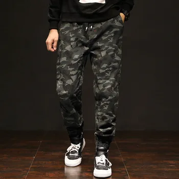 

2019 Hot Sale Mid Jeans Men Fake Designer Clothes Jean Autumn And Winter New Japanese Loose Outdoor Leisure For Cargo Pants