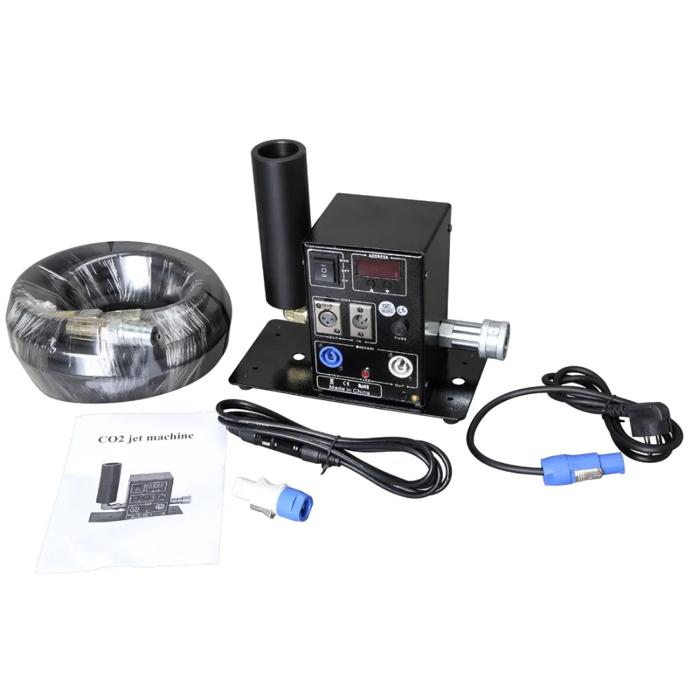 DMX 512 крио цифровой CO2 Джет туман машина сценическая дымовая спецэффектов пушка