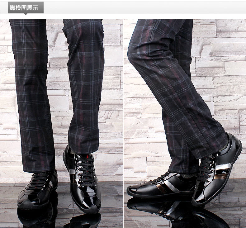 Мужская кожаная повседневная обувь; черные мужские модные роскошные туфли на плоской подошве со шнуровкой; прогулочная обувь; весенние мужские кроссовки из натуральной кожи; большие размеры