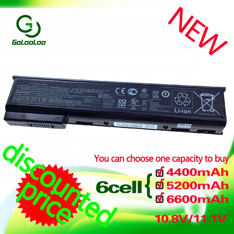 Цена Golooloo 6 ячеек ноутбук Батарея для hp ProBook 650 CA06 640 645 650 655 G1 G0 CA09 CA06XL HSTNN DB4Y HSTNN LB4X HSTNN LB4Y