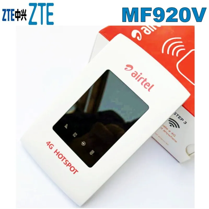 Разблокированный Wi Fi модемный маршрутизатор ZTE MF920V 4G LTE|modem router|wifi modem router4g lte wifi |
