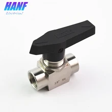 1 шт. шаровой клапан с внутренней резьбой 3/" дюйма из нержавеющей стали 304 с высокой температурой давления 2 ходовой винтовой шарик