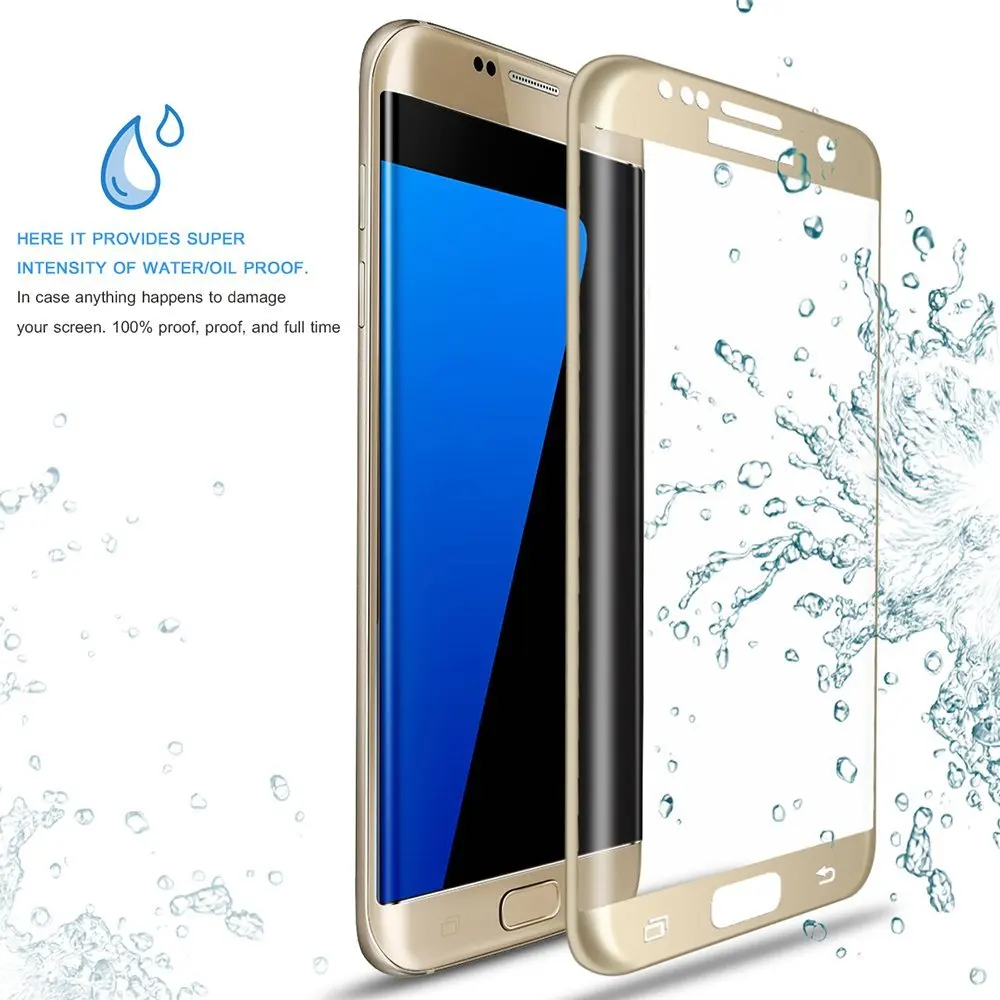 3D изогнутое закаленное стекло для samsung S7 edge S10 5G note 9, полностью покрытая пленка для телефона Galaxy s8 S10 s6 edge, защита экрана