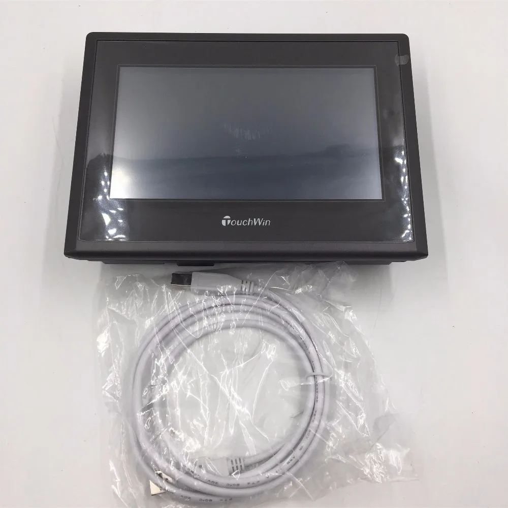 7 дюймовая сенсорная панель TG765 XT C TouchWin HMI с кабелем программирования и