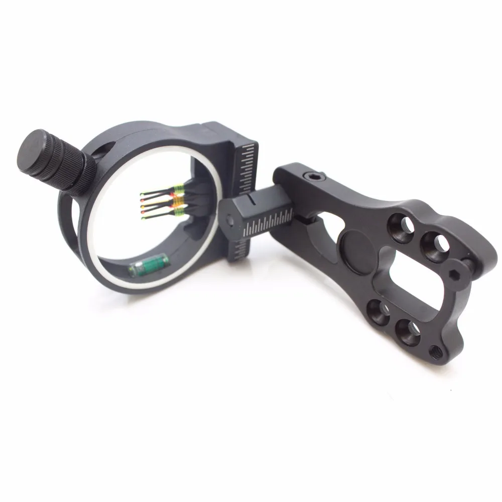 5 Pin Bow Sight for Compound Bow Both Right and Left Handed with LED lightin Darts from Sports
