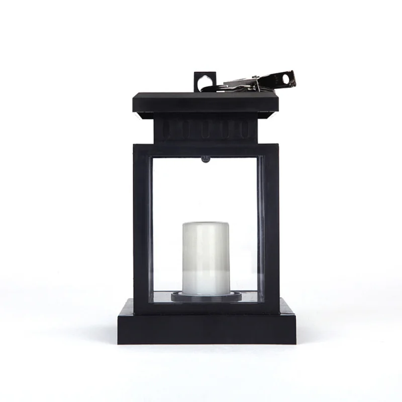 Movido a Energia Levou ao ar Livre do Vintage Lâmpada de Iluminação Impermeável ao ar Luz de Rua Adaina Velas Lanterna Solar Pendurar Livre Auto on - Off 6 solar power