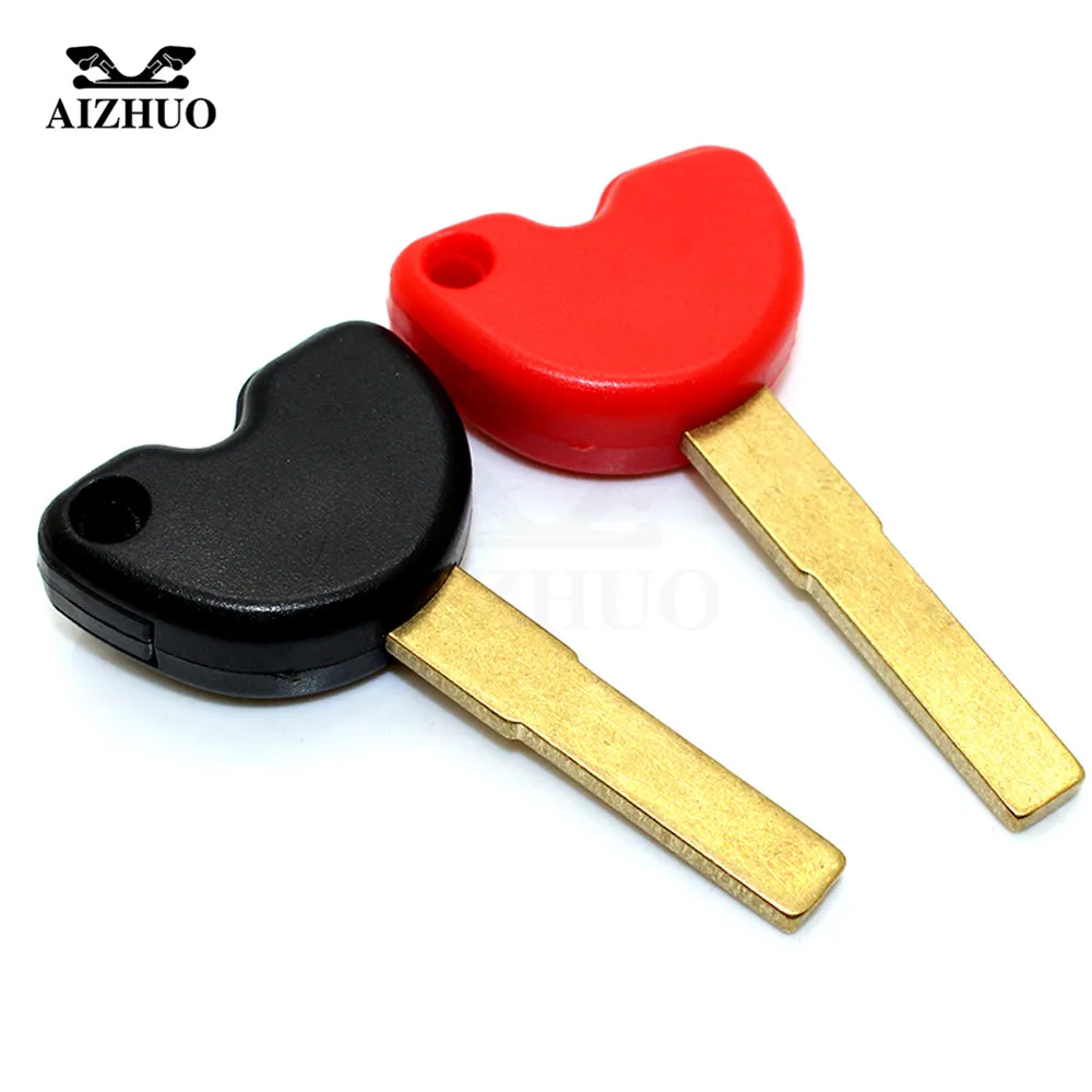 Motorcycle Accessories Keys Blank Uncut keys Embryo For BEVERLY250 BEVERLY300 BEVERLY400 BEVERLY500 MP3 gilera500