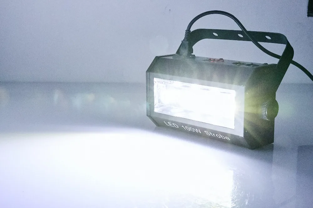 LEDStrobeLight100wStrobeStageLightingBarshowKTVdjdiscoflash