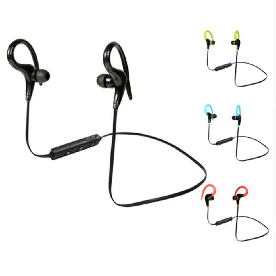 BT-1 Waterproof Bluetooth 4.1 Sport Earphone Stereo Sound Earbuds Noise Cancelling for Running Hiking Jogging Cycling G6-010