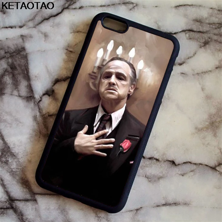 Мужские чехлы KETAOTAO The Godfather Sup для iPhone 4S 5C 5S 6 6S 7 8 X Samsung мягкий ТПУ резиновый силикон