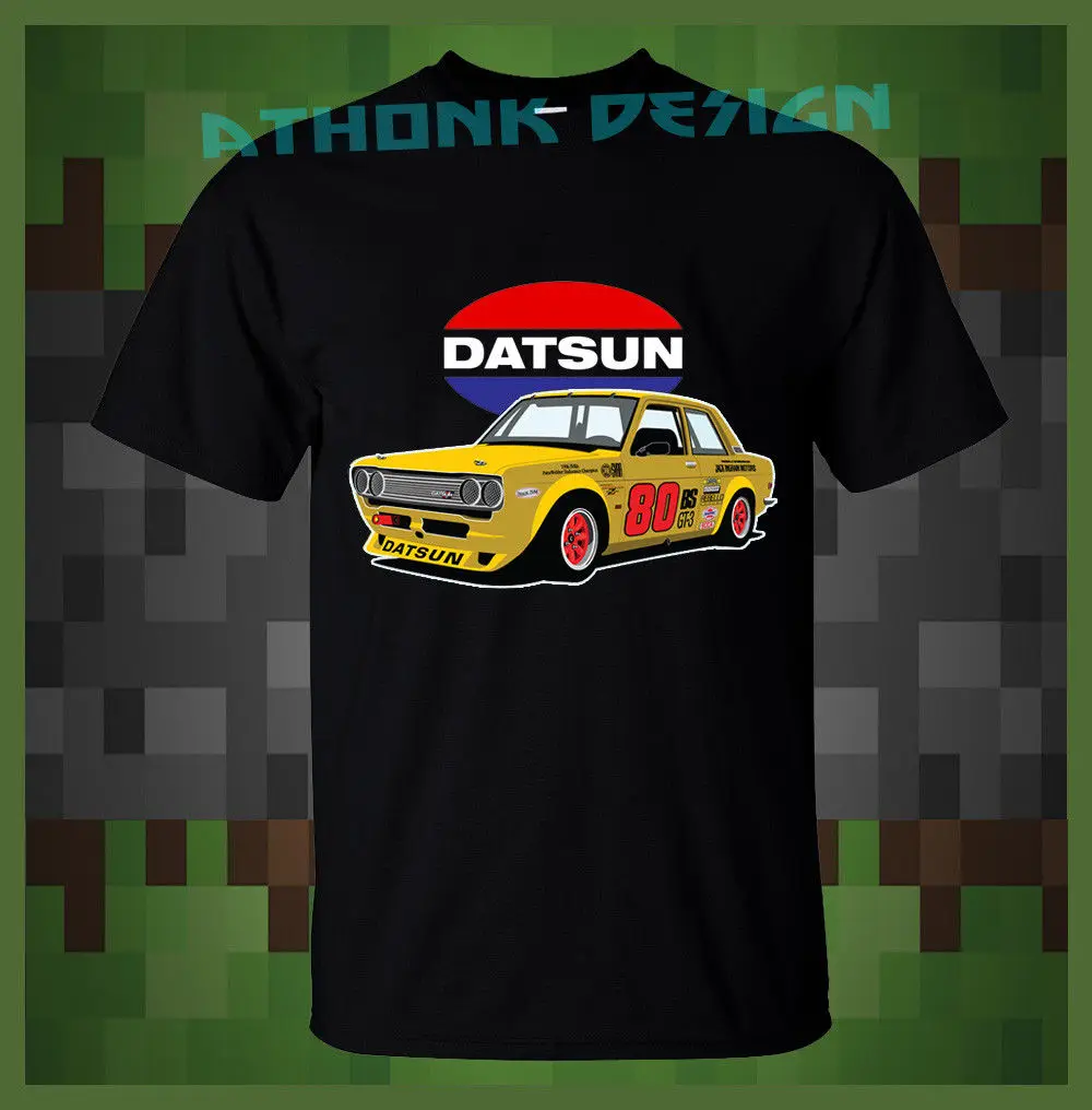2019 Fashion Hot Sale DATSUN 510 RACE CAR RACER MEN�S T