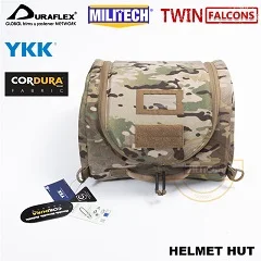 MILITECH TW Тактический первый FS копье мягкий шлем Хат сумка для хранения MilSim Мультикам RG BK военный шлем система CQB CQC TW-HC002 - Цвет: Multicam