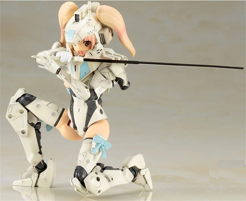 Оригинал Kotobukiya аниме рамка руки девушка белый тигр собранная фигурка
