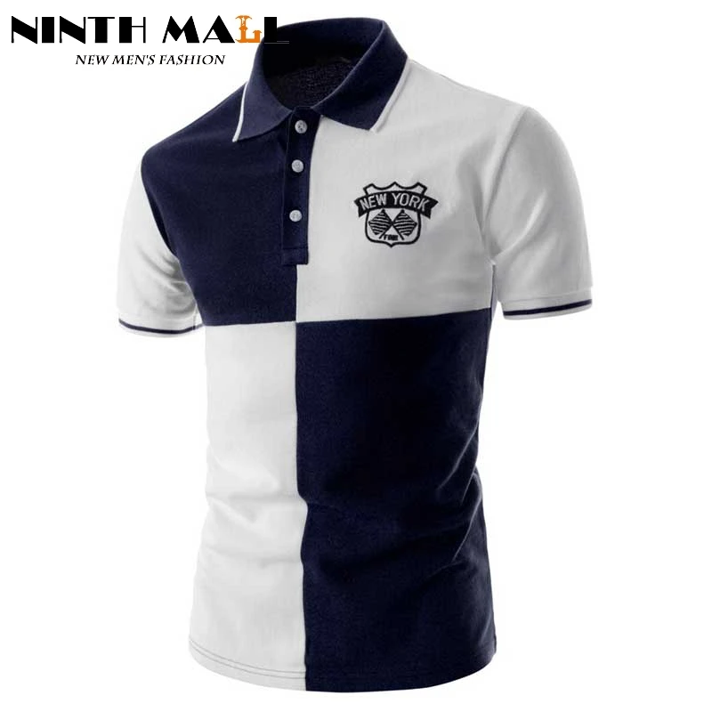 Mens Polo Shirts Brands Fashion British Style Tennis Golf Polo Shirt