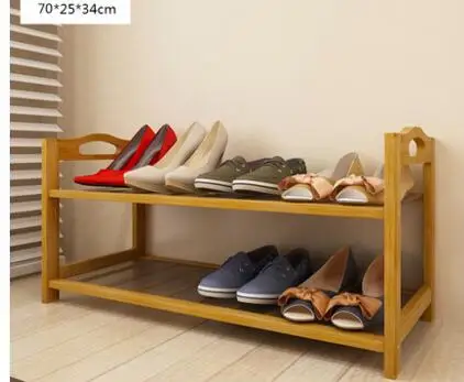 Полка для обуви многослойная Бытовая сборка гостиная для получения пылезащитный обувной ковчег - Цвет: 4