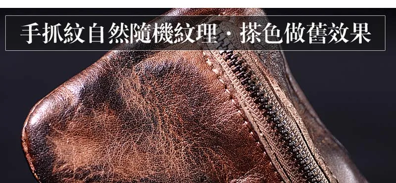 Kopen AETOO Eenvoudige retro oude pure lederen sleutel tas mini portemonnee leer rits kleine tas opbergtas vrouwelijke munt zak