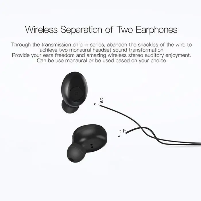 Спортивная мини-камера для двойной V5.0 Беспроводной наушники гарнитура Bluetooth наушники 3D стерео звук наушники с двойным зарядным устройством для микрофона