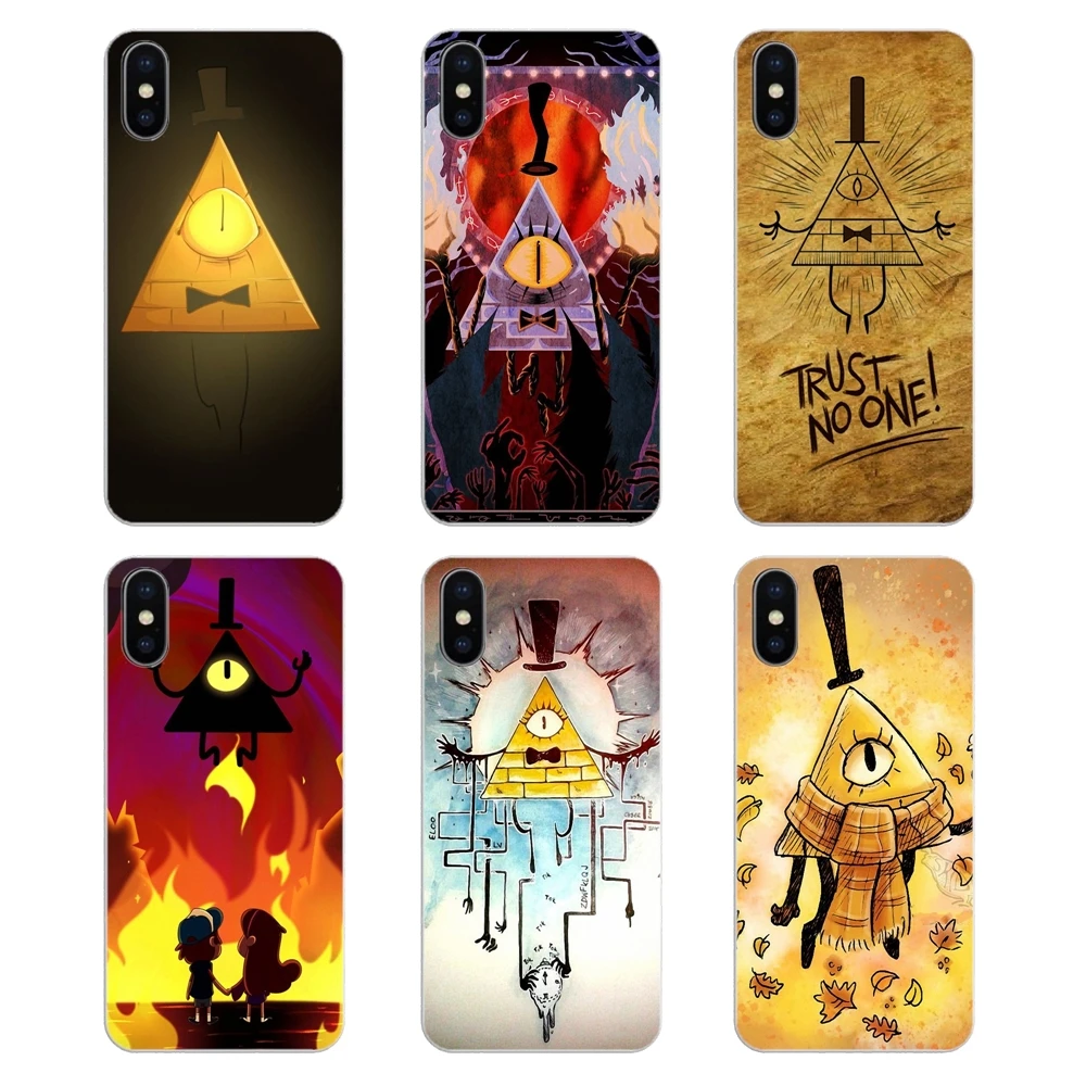 

Mabel Pines Gravity Falls Bill Cipher happy Characters Case For Huawei Honor 8 8C 8X 9 10 7A 7C Mate 10 20 Lite Pro P Smart Plus