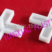 200 шт./пакет 8 мм с ручкой пластиковые Креста/Тайс Прокладка/трекер/поиска/Керамические Крест белого цвета найдите керамическая плитка