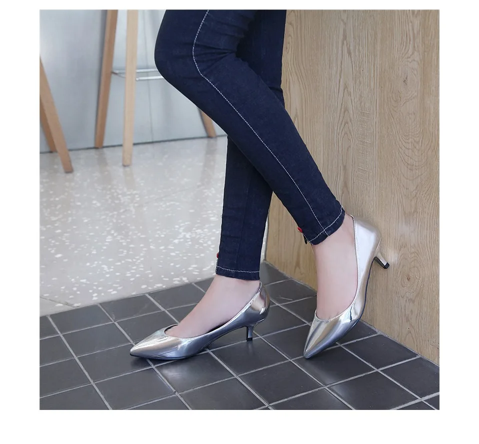 Женские свадебные туфли на каблуке 5 см весенние туфли на каблуке телесного цвета женские туфли-лодочки бежевые женские туфли из лакированной кожи K-224 с острым носком на высоком каблуке
