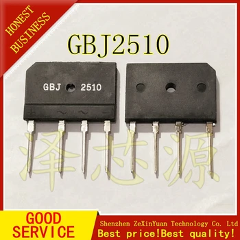 

20PCS/LOT GBJ2510 GBJ 2510 25A 1000V SIP4 Bridge Rectifier
