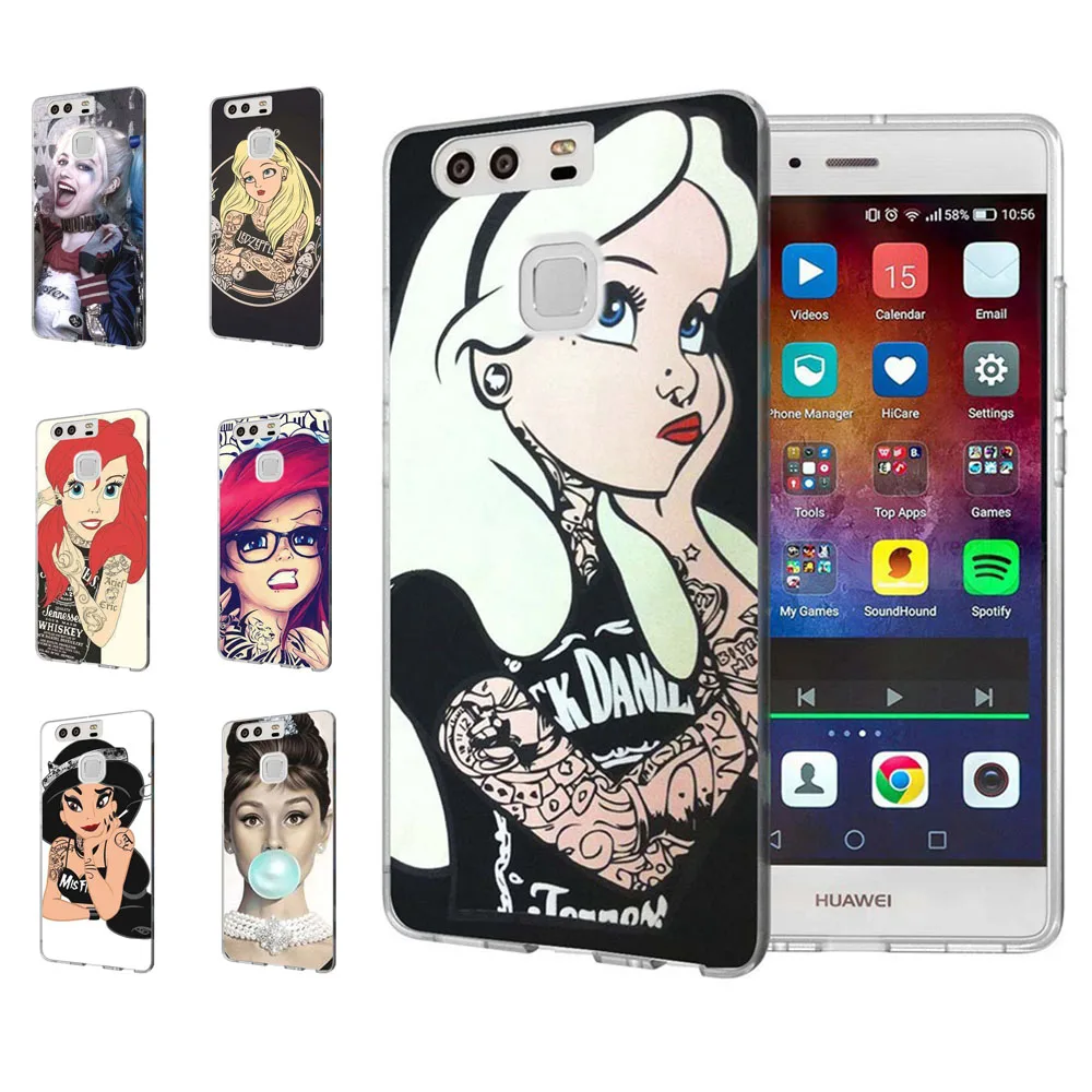 Для Huawei P9lite/P8 Lite 2016 2017 Y5 II 2 Y5ii/Y6 Compact/Honor 5A LYO-L21 Мягкий ТПУ силиконовый прозрачный