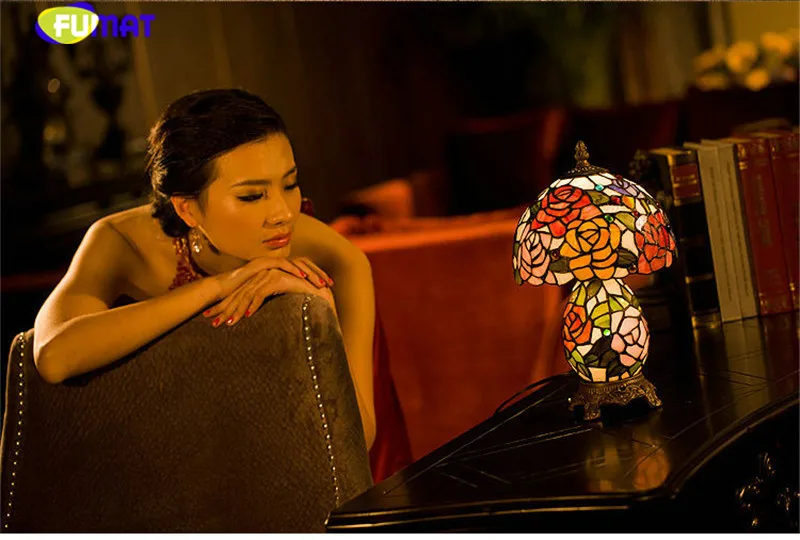 14Tiffany table lamps